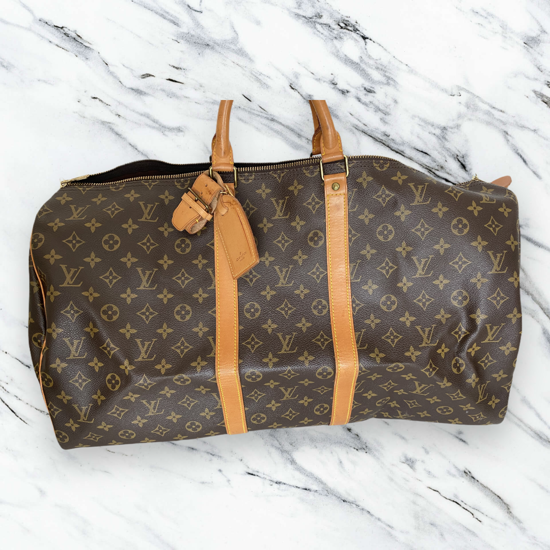 Louis Vuitton Keepall 55 Monogram Canvas