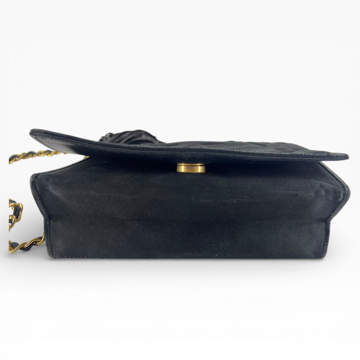 Chanel Vintage Fringe Chain Flap Bag