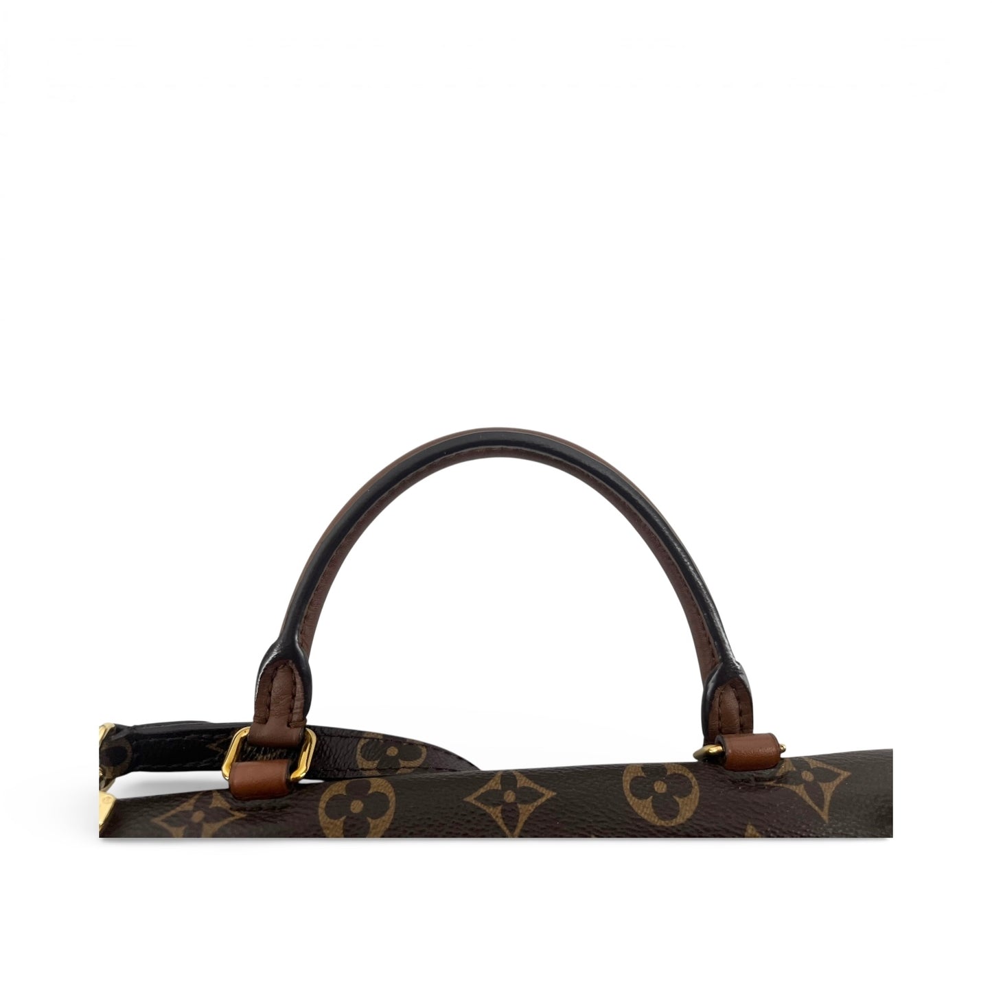 Louis Vuitton Marignan - Monogram Canvad und beiges Leder
