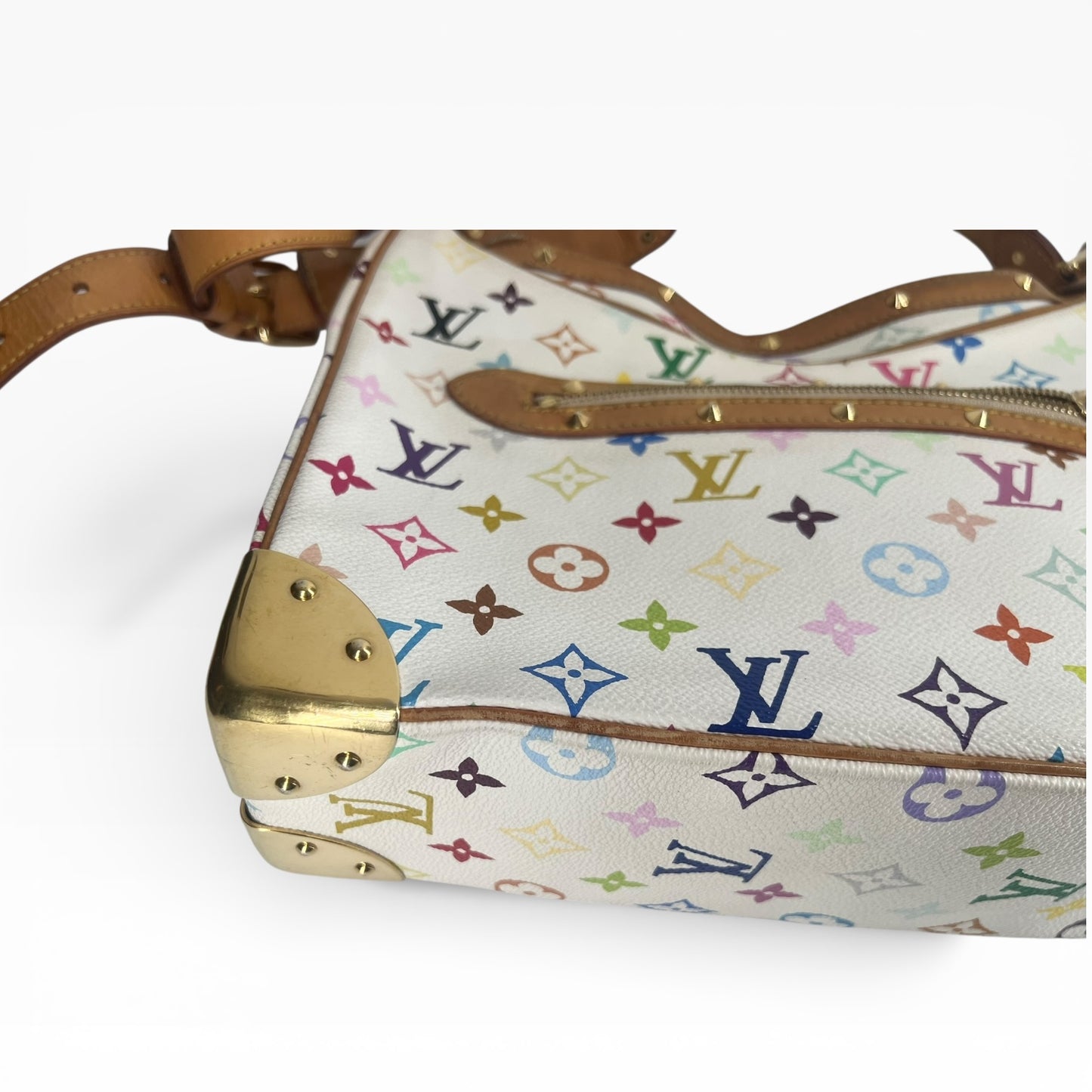 Louis Vuitton Boulogne – Takashi Murakami Multicolor (Weiß)