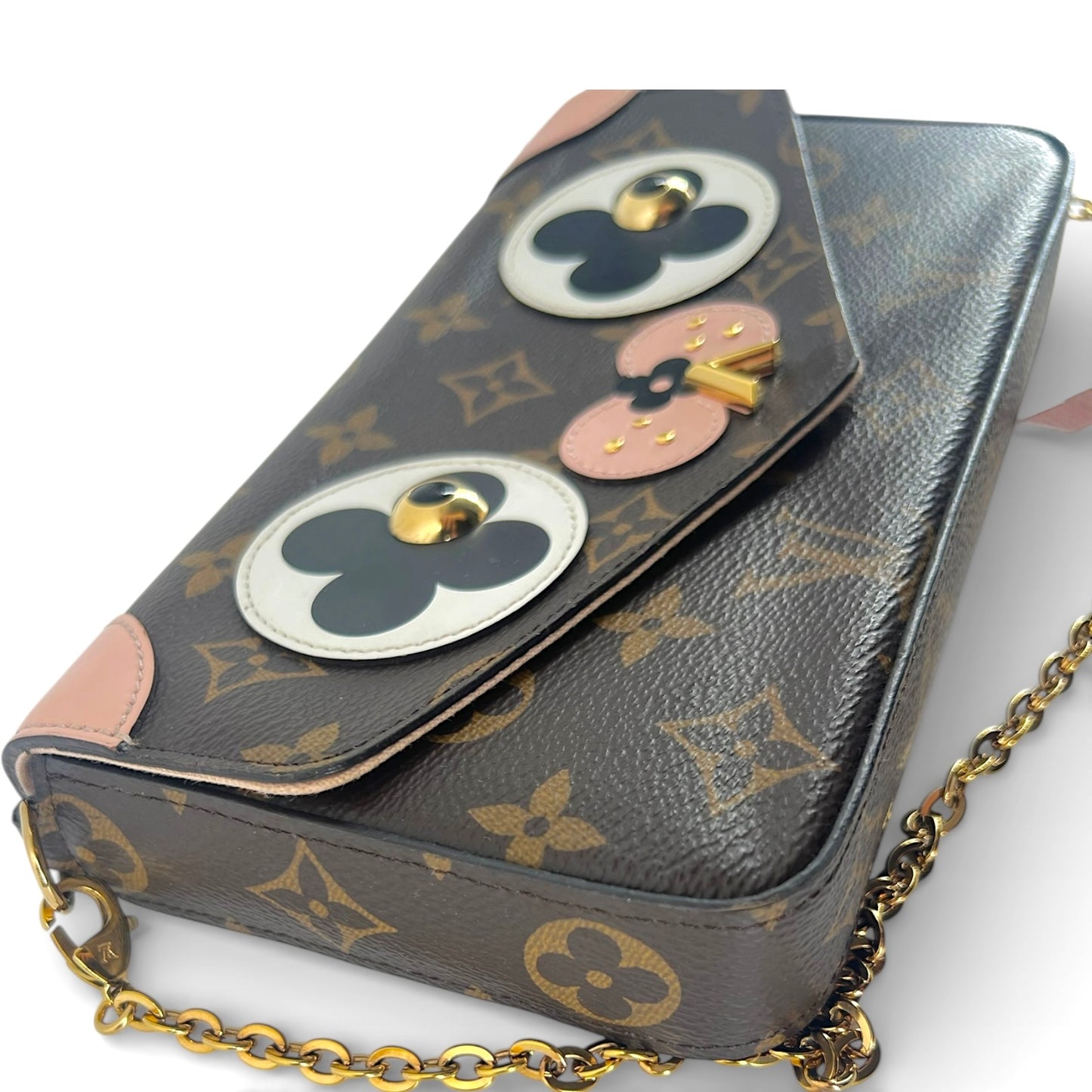 Louis Vuitton Félicie Pochette – Valentine Dog Edition