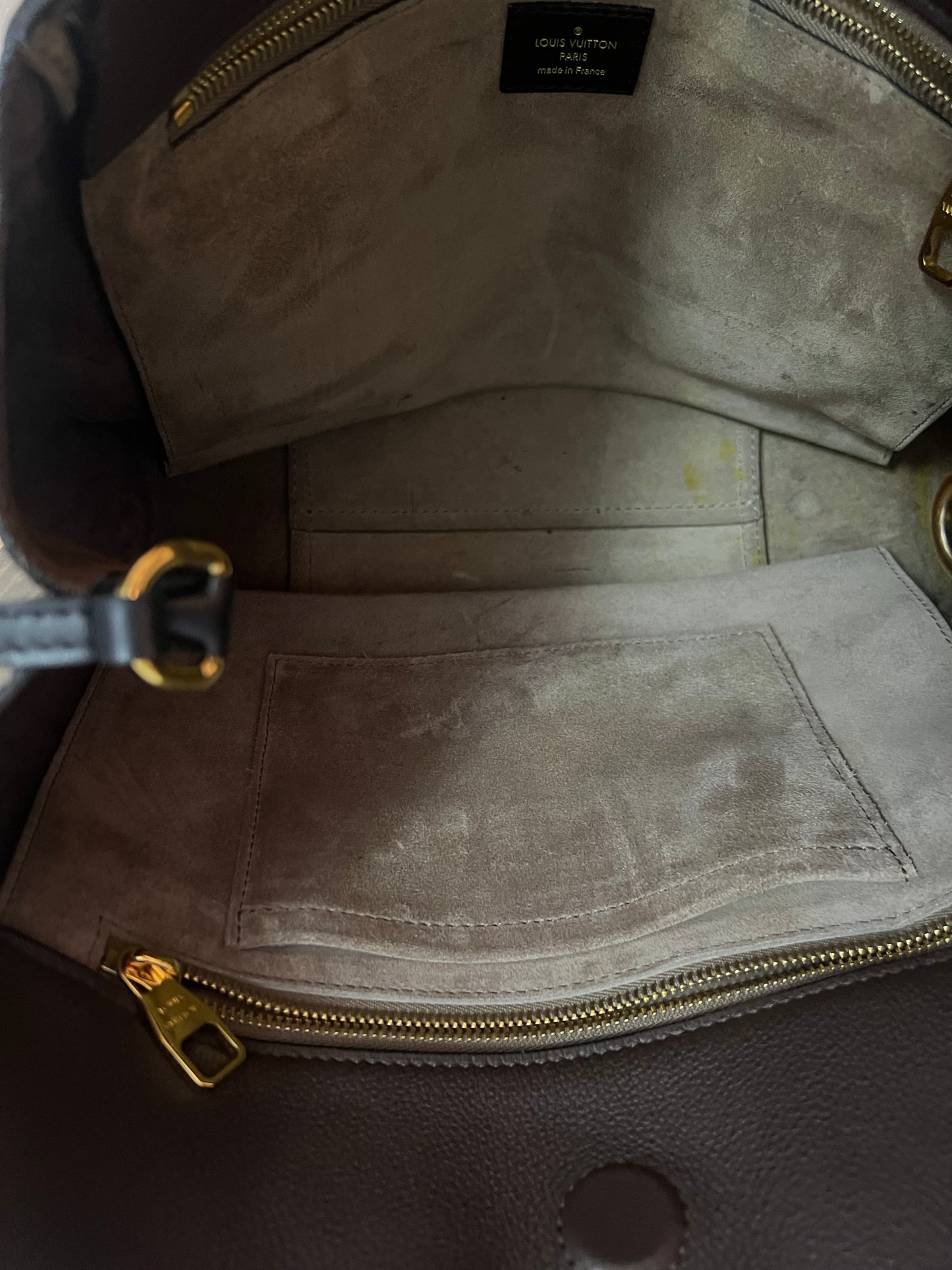 Louis Vuitton W Tote – Monogram Canvas und Veau Cachemire