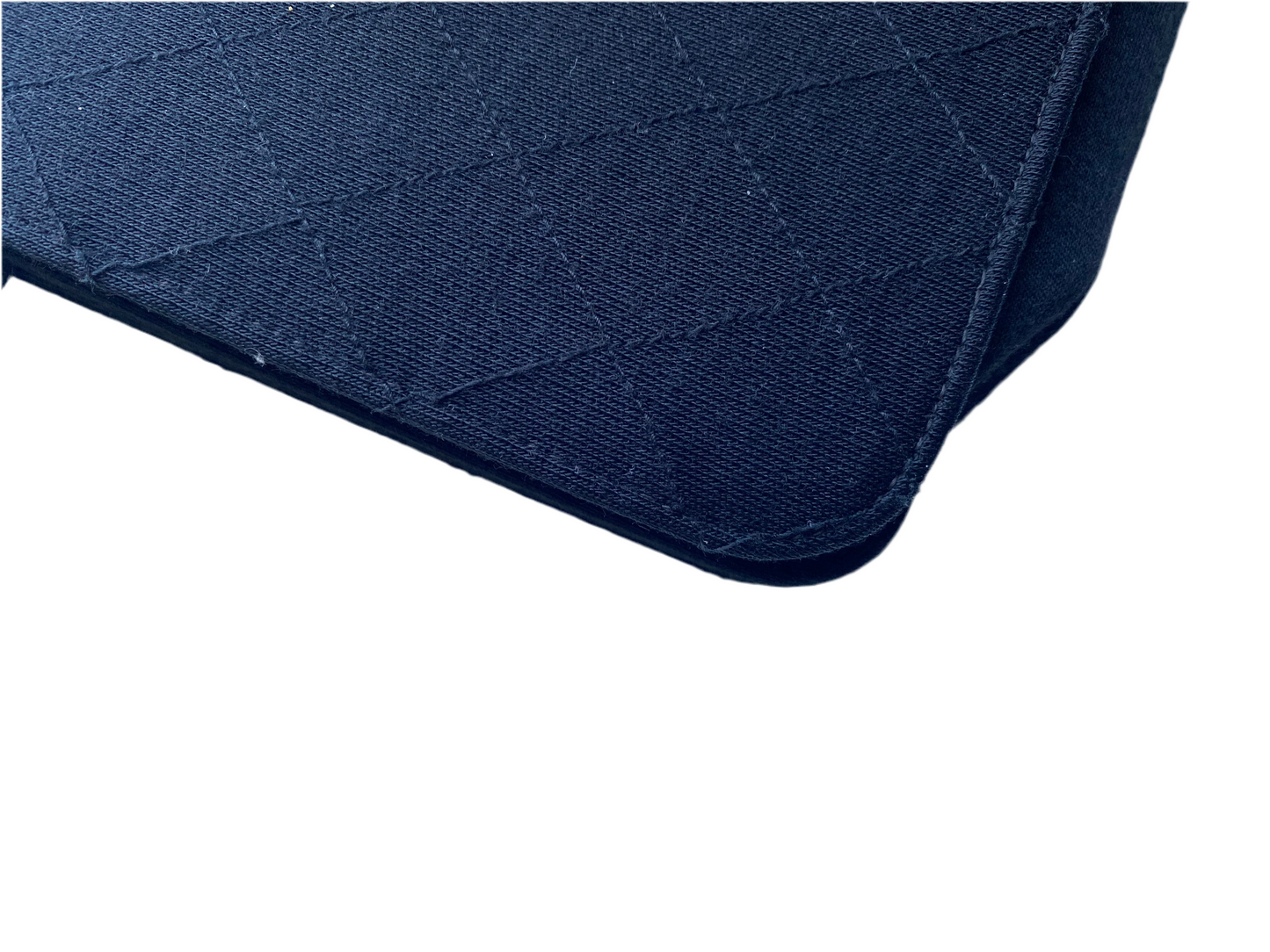 Chanel Matelassé One Flap Classic Schwarz