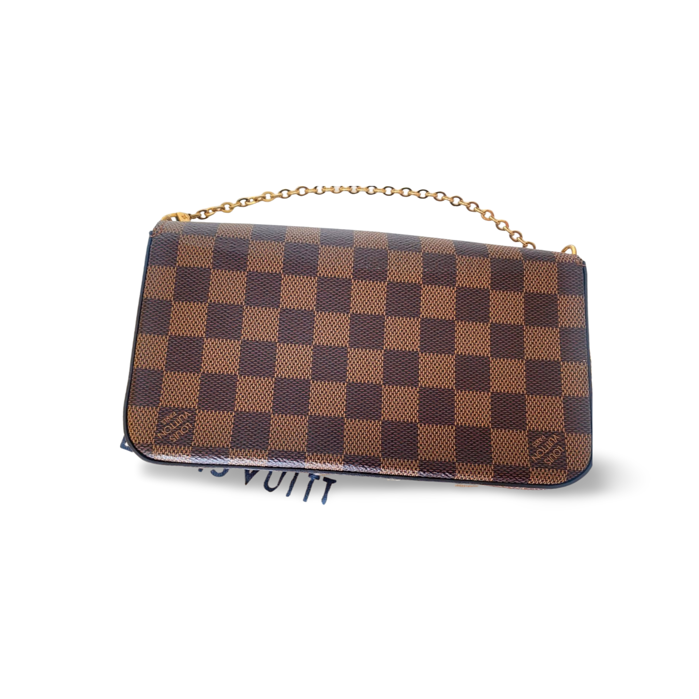 Louis Vuitton Pochette Félicie – Damier Ebene Canvas