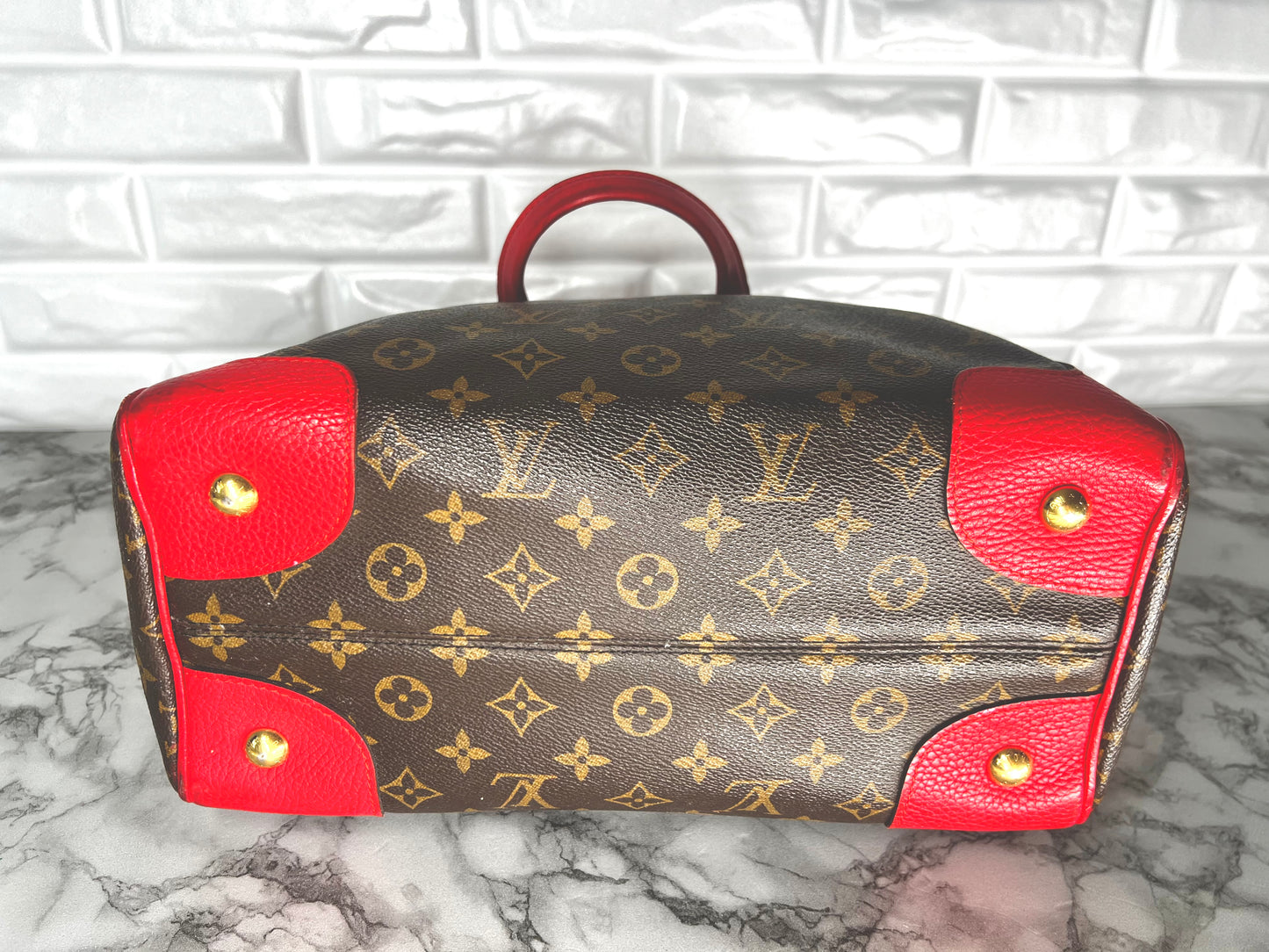 Louis Vuitton Retiro NM - Monogram Canvas / Rot