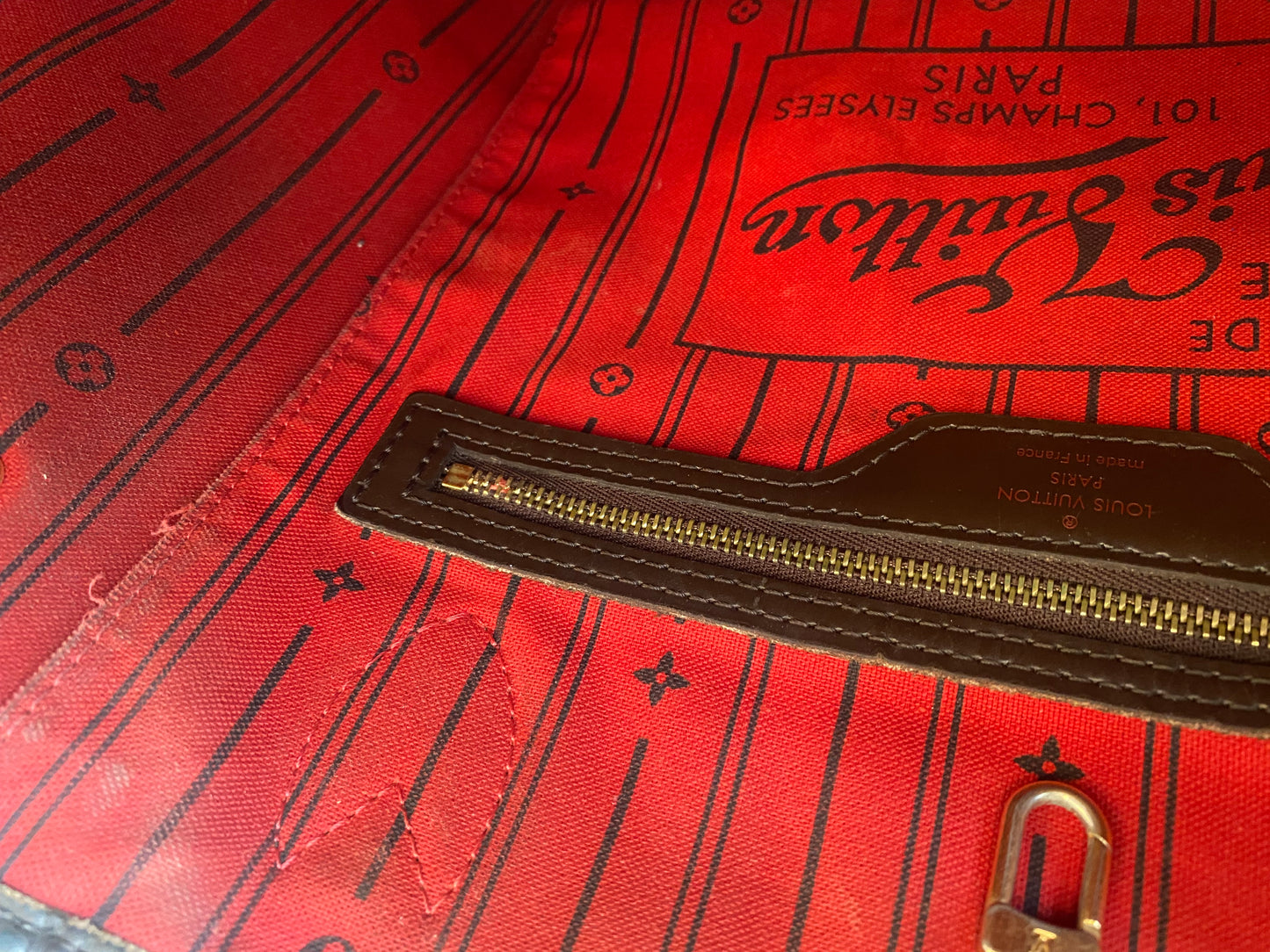 Louis Vuitton Neverfull MM Damier Ebene