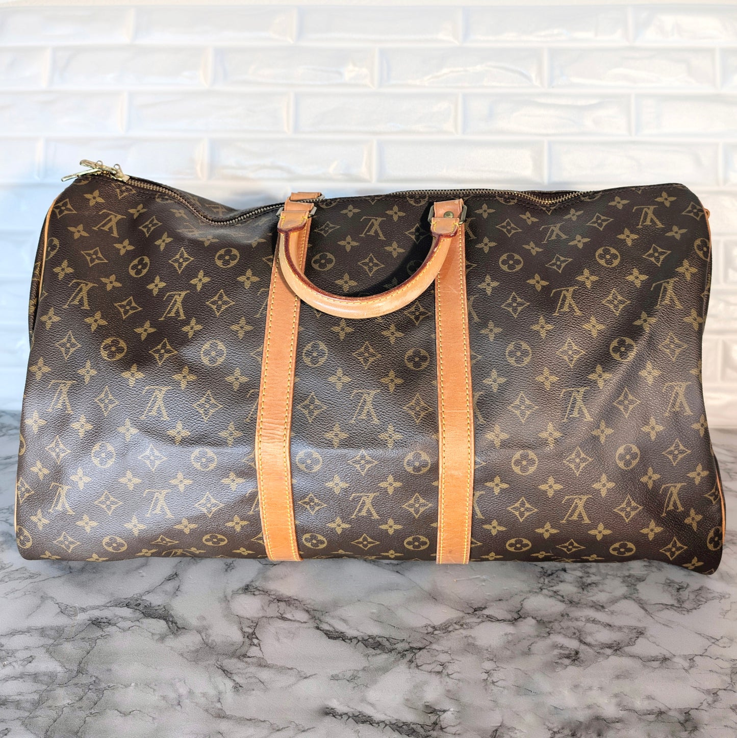 Louis Vuitton Keepall 55 Bandouliere- Monogram Canvas