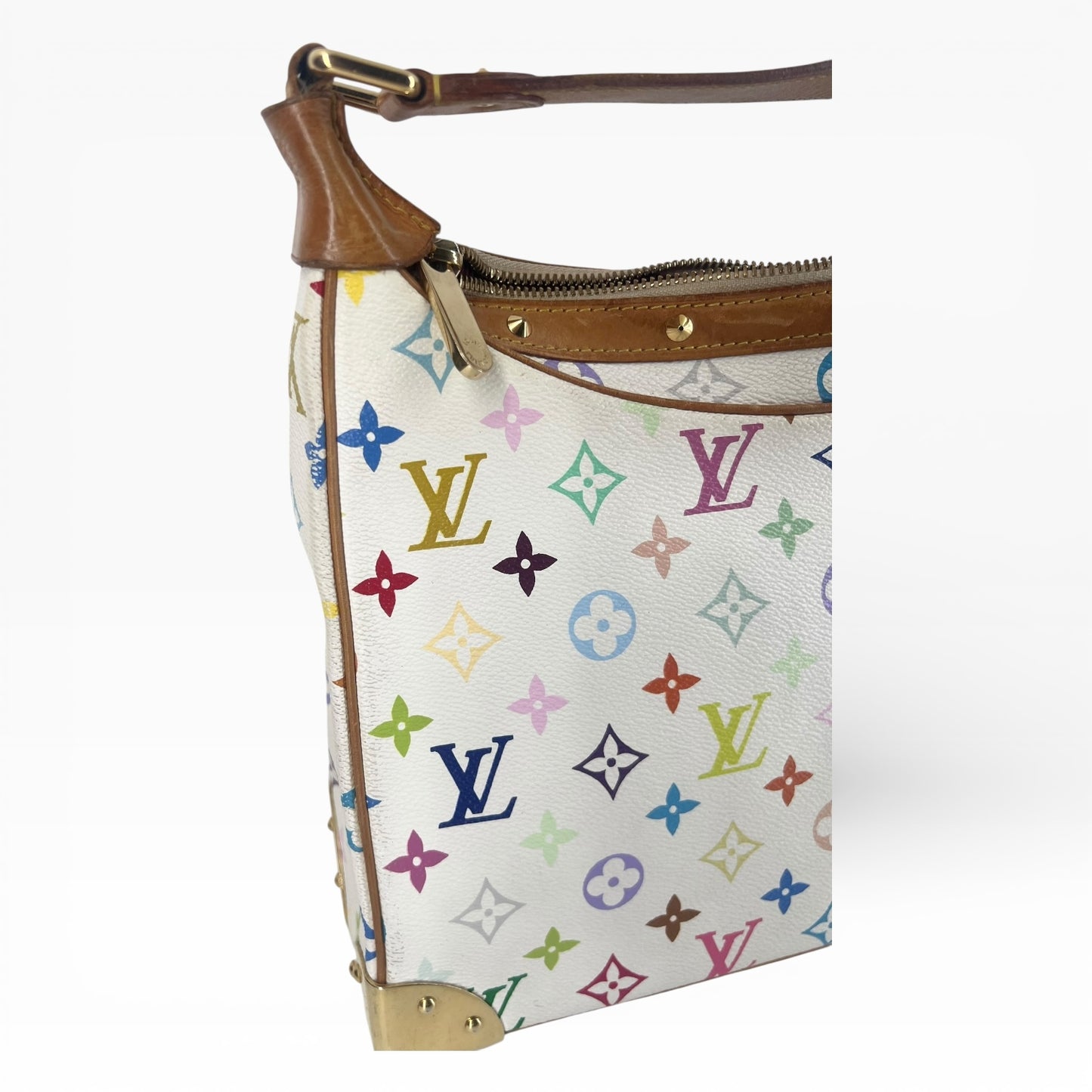 Louis Vuitton Boulogne – Takashi Murakami Multicolor (Weiß)