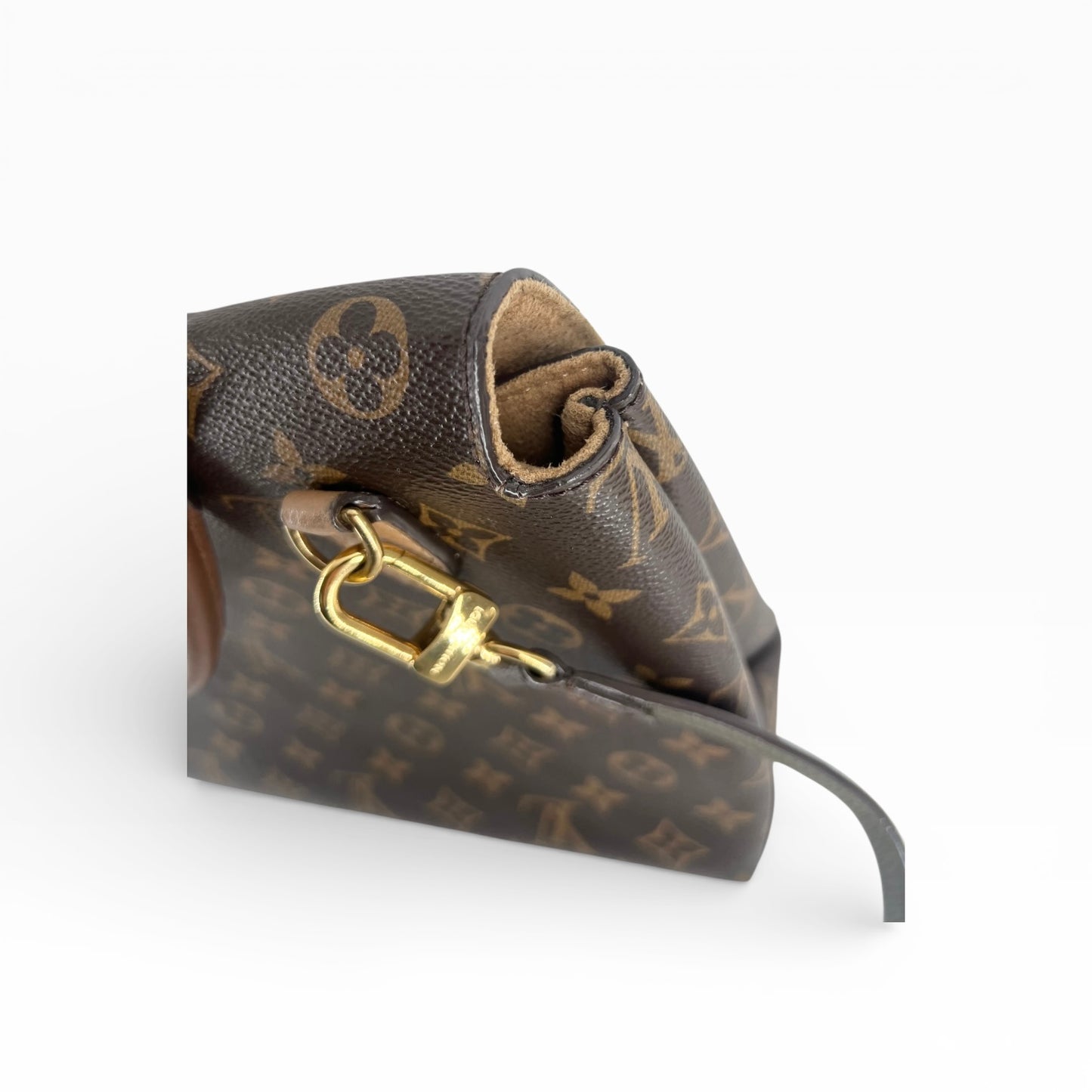 Louis Vuitton Marignan - Monogram Canvad und beiges Leder