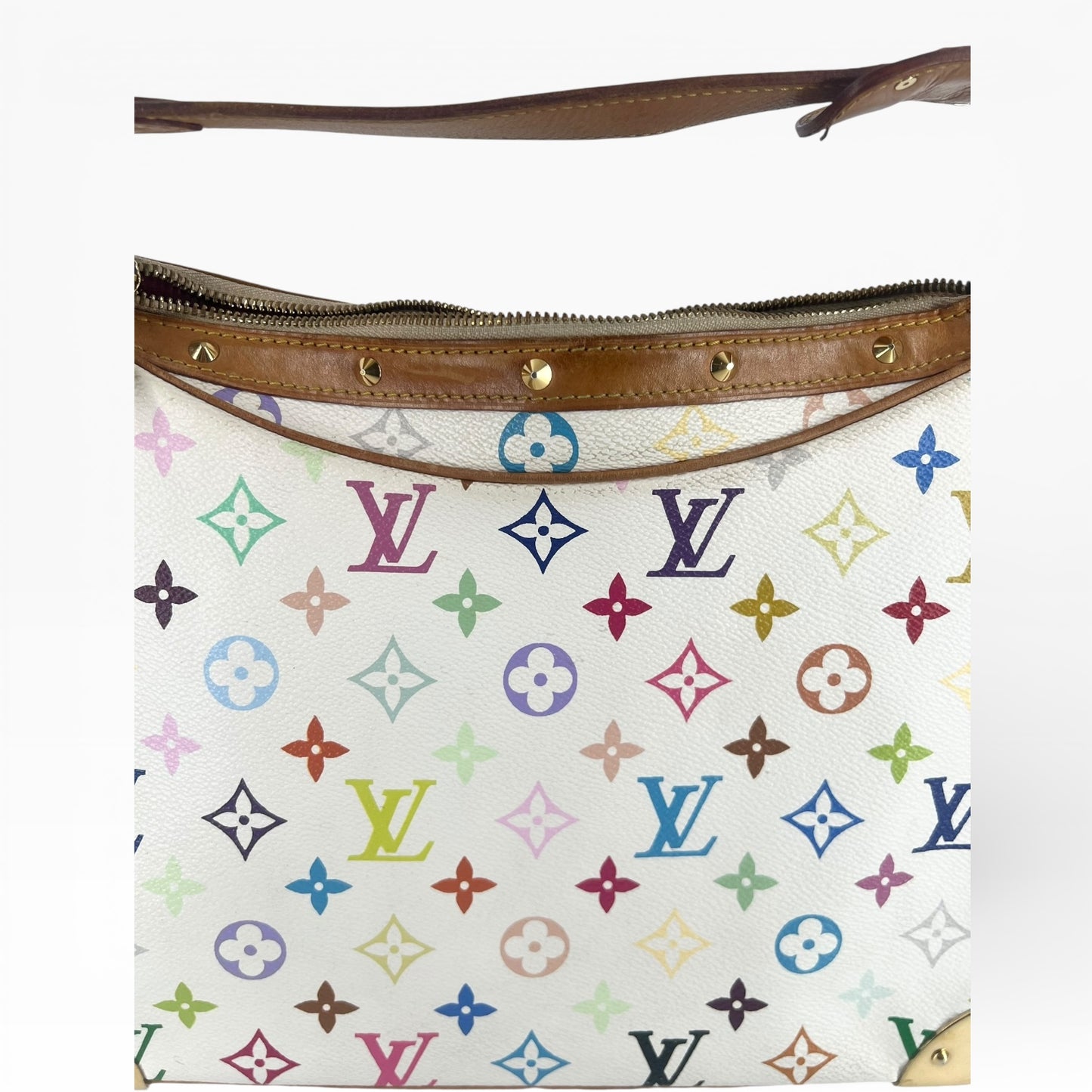 Louis Vuitton Boulogne – Takashi Murakami Multicolor (Weiß)