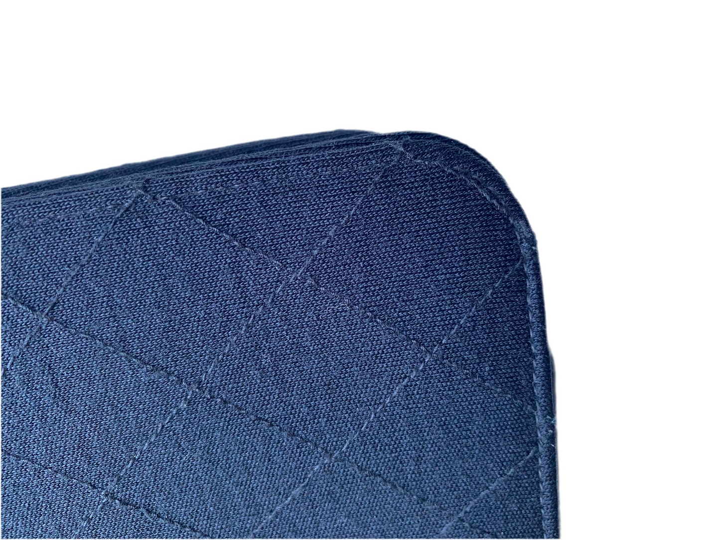 Chanel Matelassé One Flap Classic Schwarz