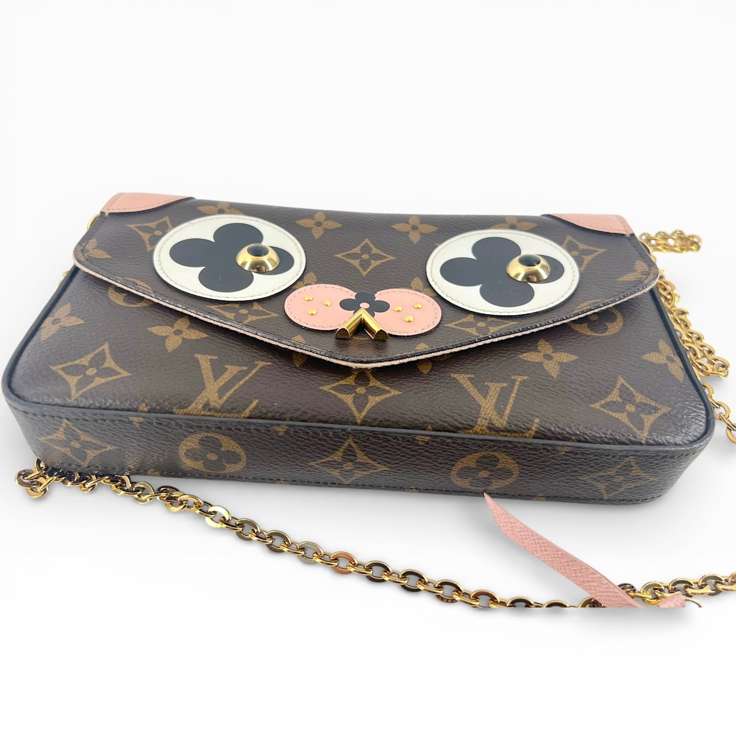 Louis Vuitton Félicie Pochette – Valentine Dog Edition