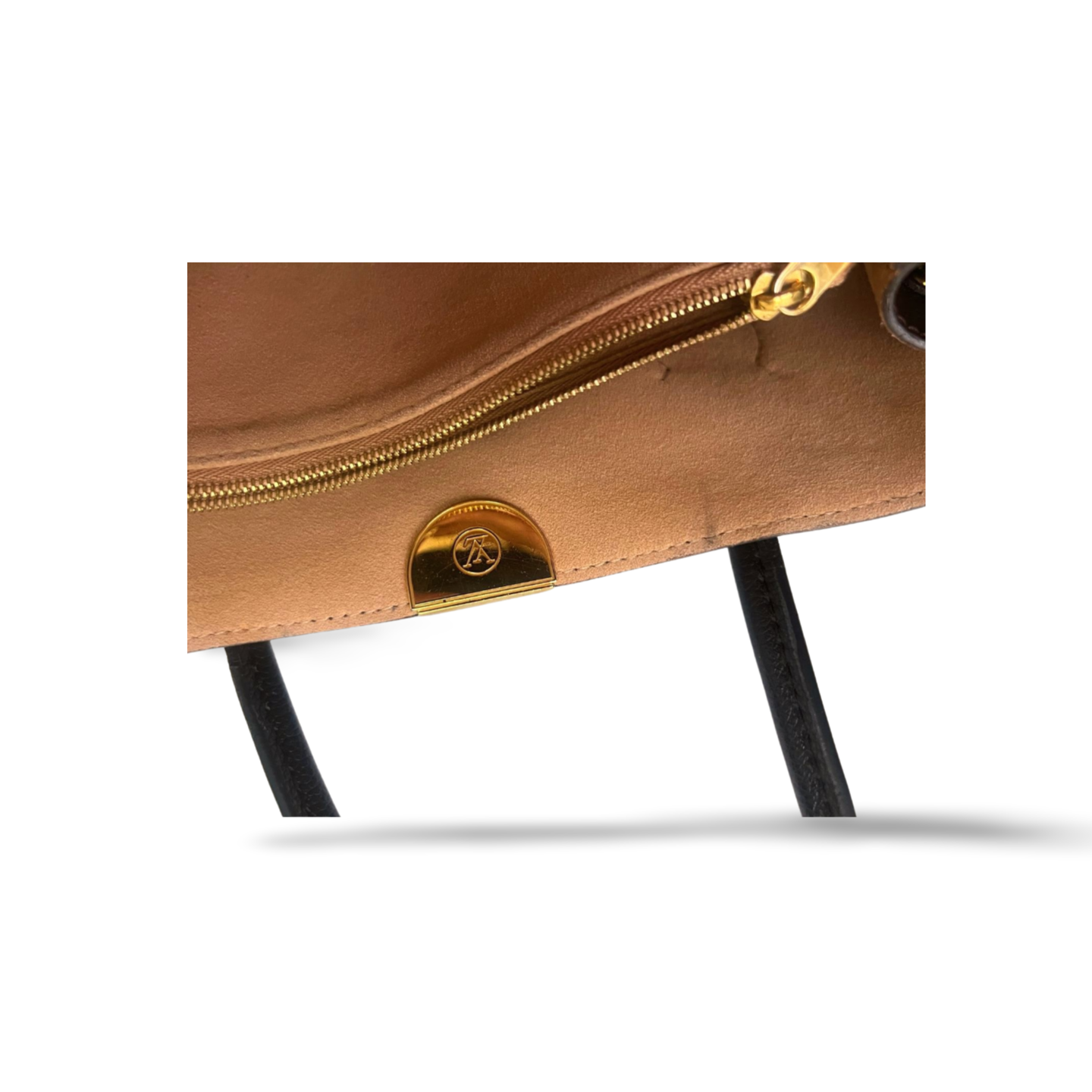 Louis Vuitton Flandrin Monogram mit Leder in Schwarz (Noir)