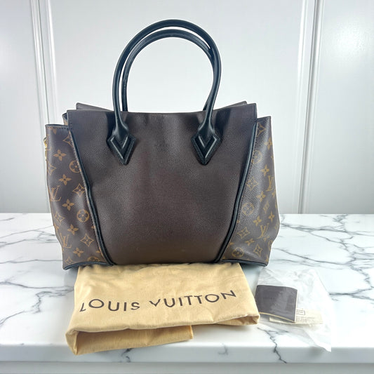 Louis Vuitton W Tote – Monogram Canvas und Veau Cachemire