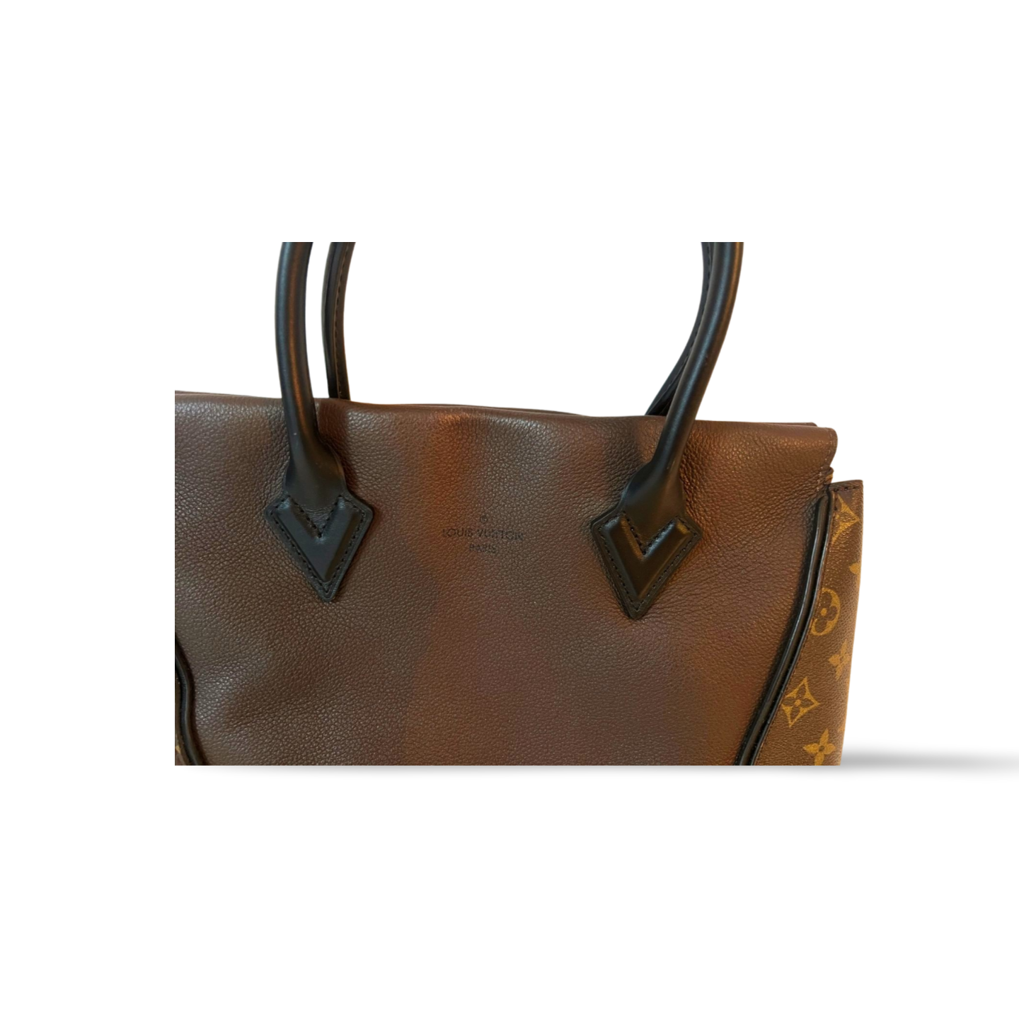 Louis Vuitton W Tote – Monogram Canvas und Veau Cachemire