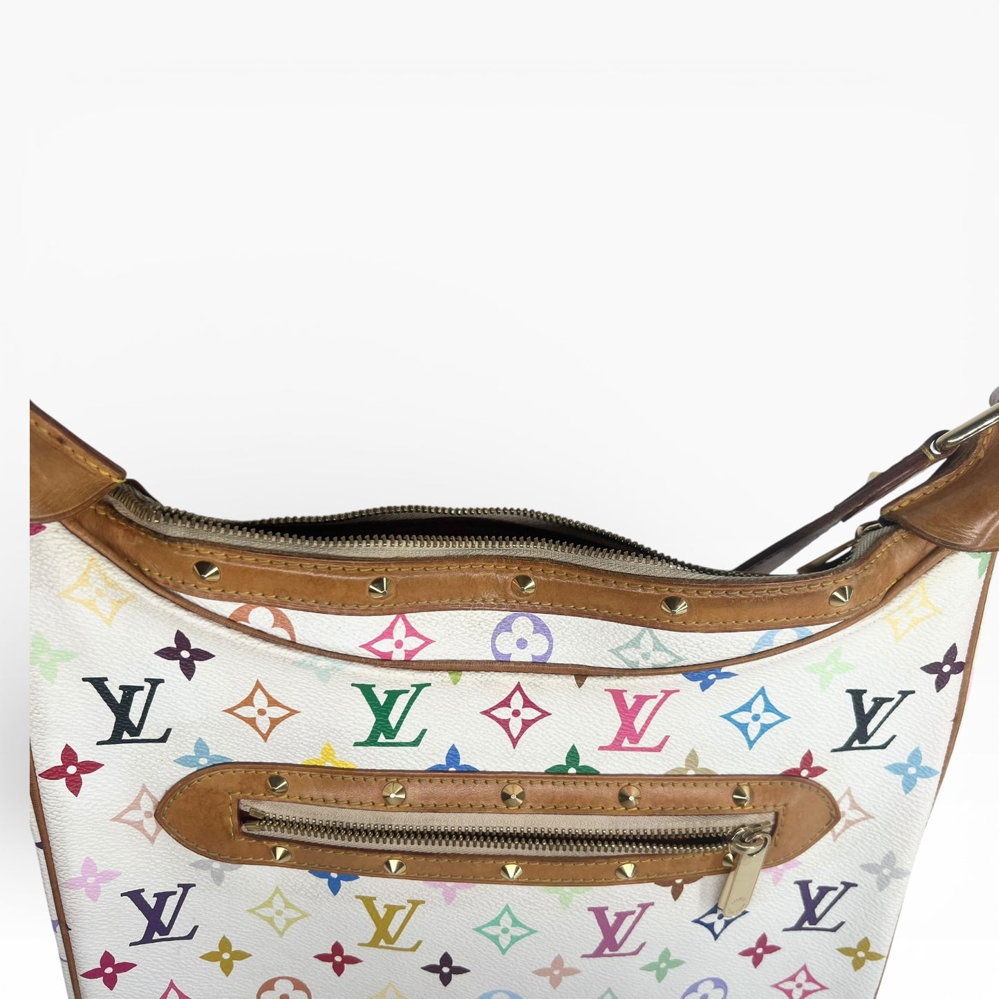 Louis Vuitton Boulogne – Takashi Murakami Multicolor (Weiß)