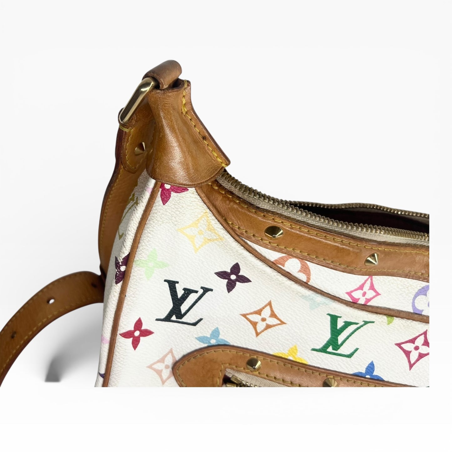 Louis Vuitton Boulogne – Takashi Murakami Multicolor (Weiß)