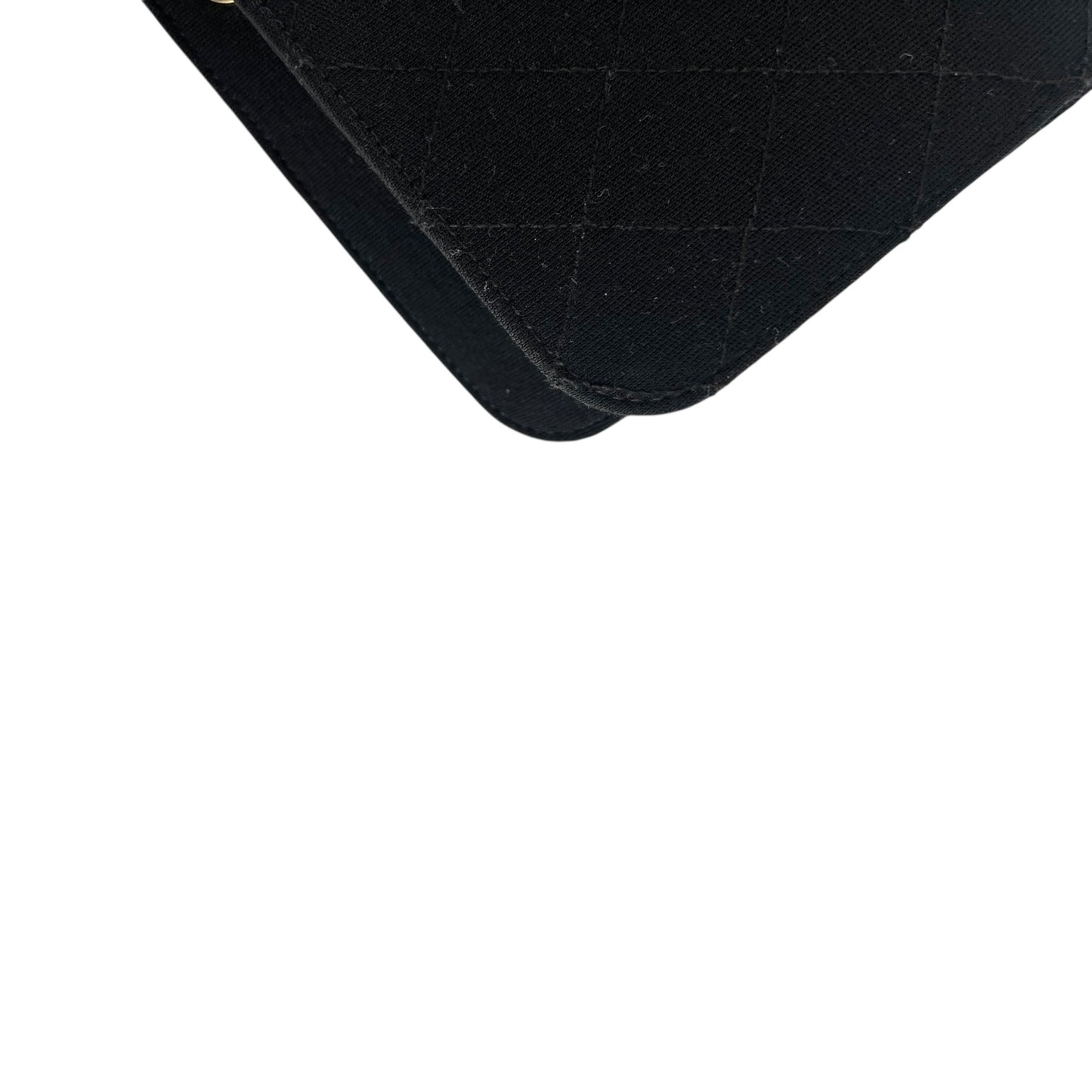Chanel Matelassé One Flap Classic Schwarz