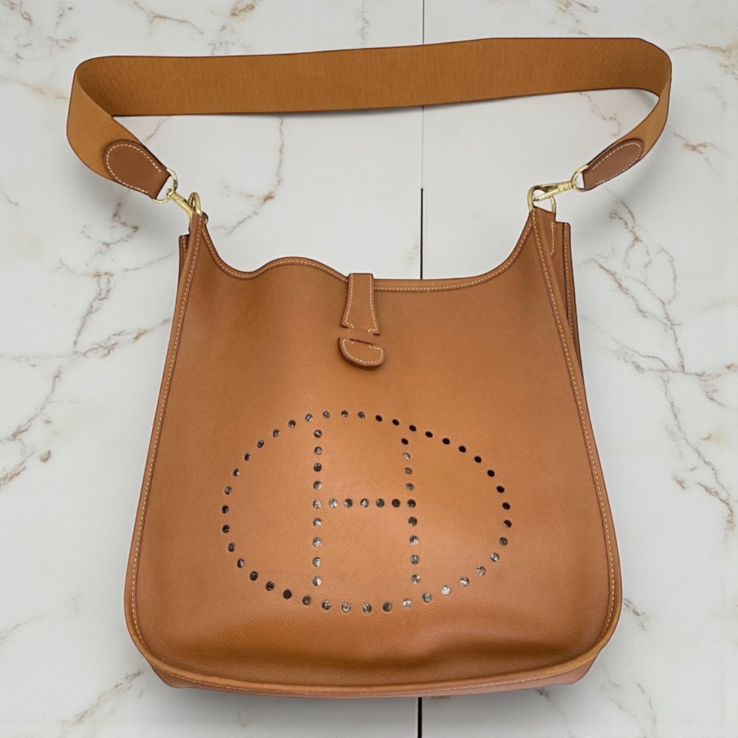 Hermès Evelyne GM – Taurillon Clemence Leder