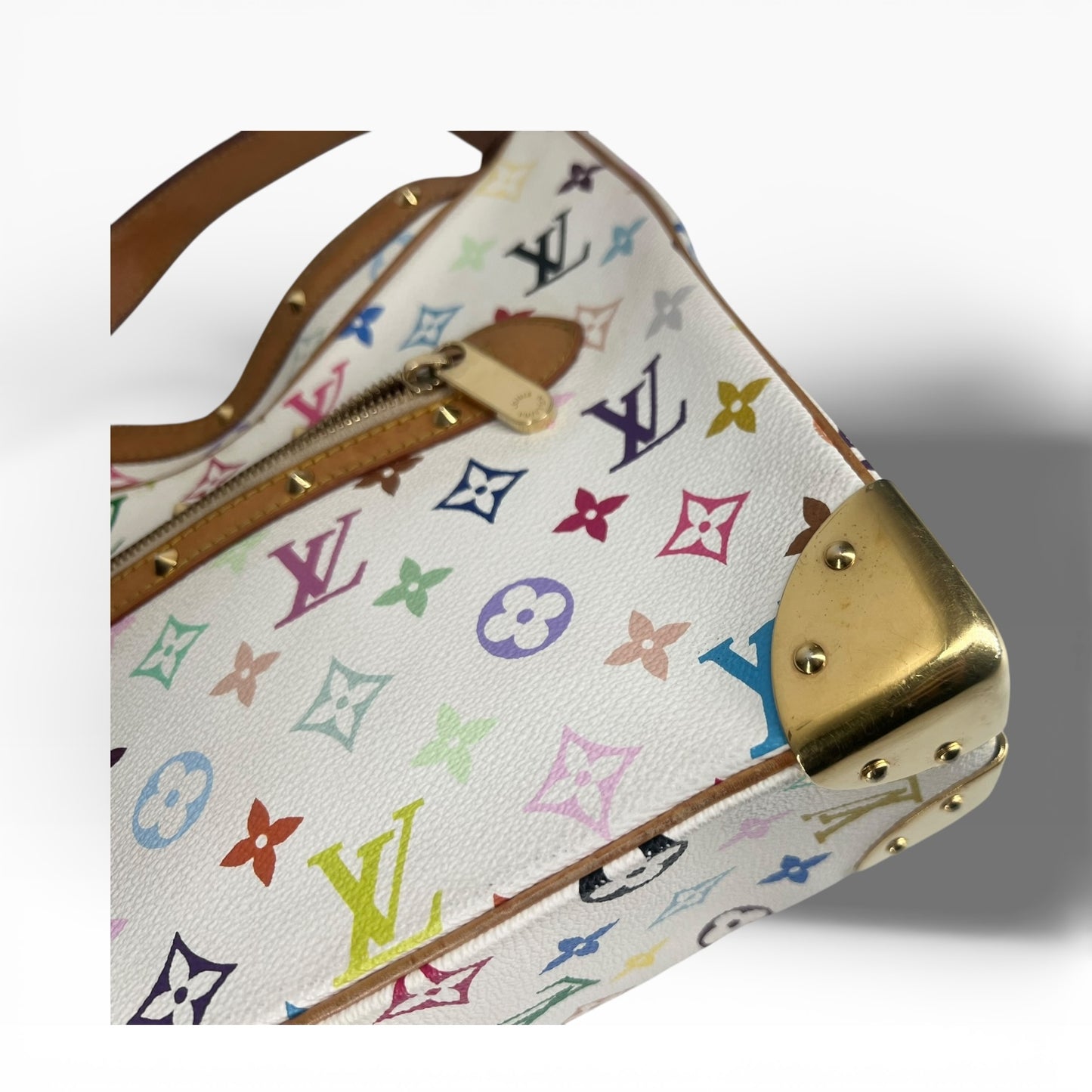 Louis Vuitton Boulogne – Takashi Murakami Multicolor (Weiß)