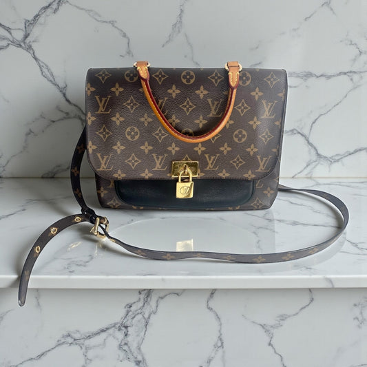 Louis Vuitton Marignan – Schwarz und Monogram