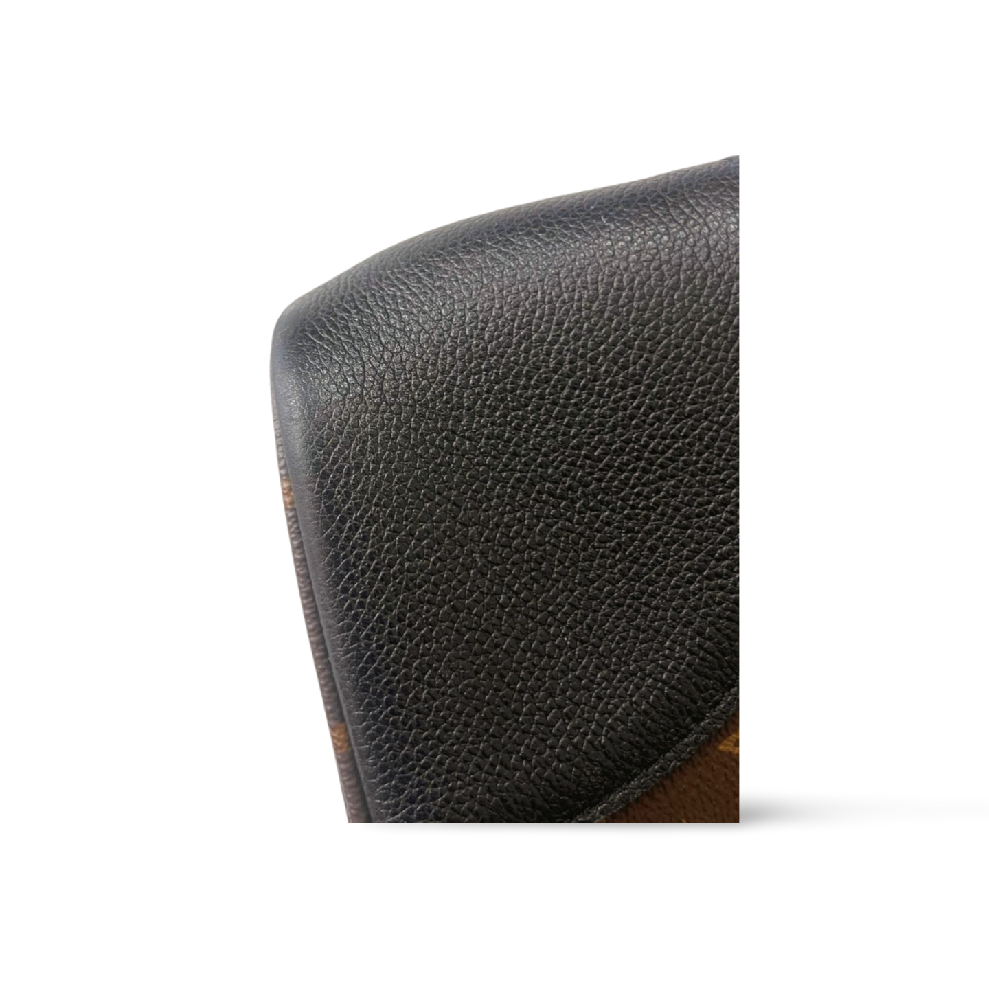 Louis Vuitton Flandrin Monogram mit Leder in Schwarz (Noir)