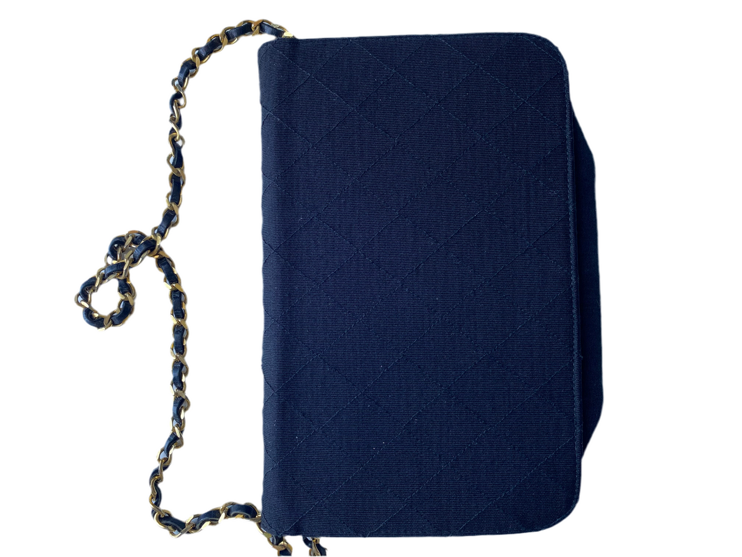 Chanel Matelassé One Flap Classic Schwarz