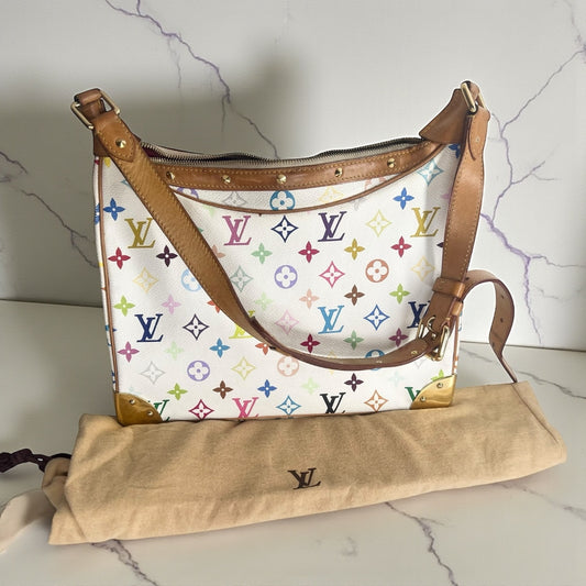 Louis Vuitton Boulogne – Takashi Murakami Multicolor (Weiß)
