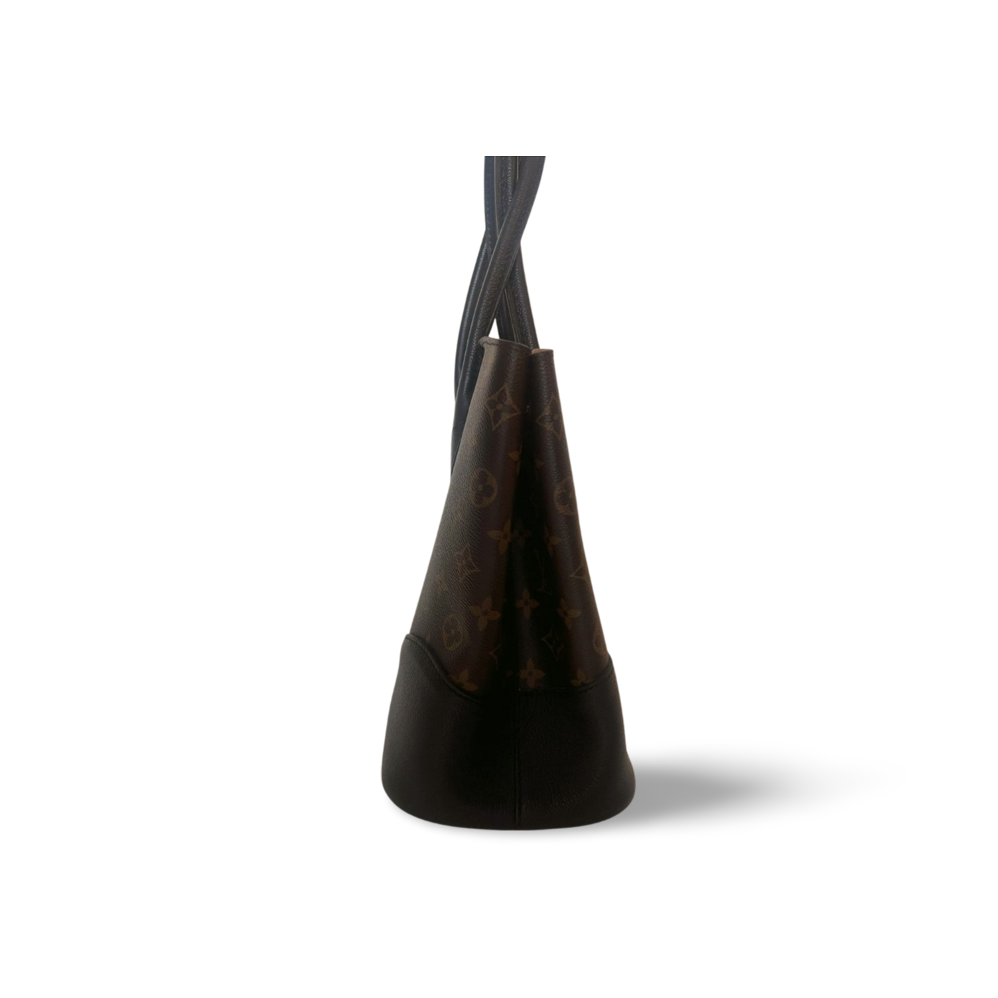 Louis Vuitton Flandrin Monogram mit Leder in Schwarz (Noir)