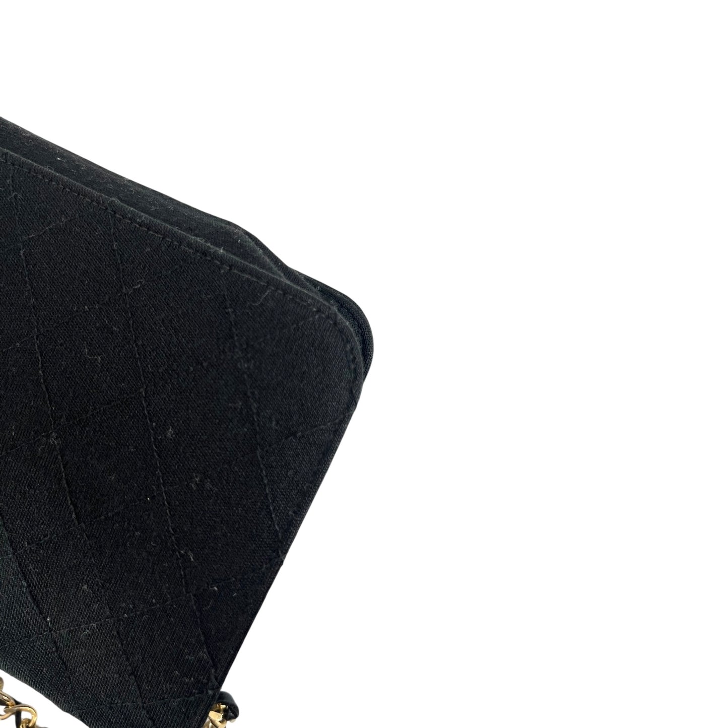 Chanel Matelassé One Flap Classic Schwarz