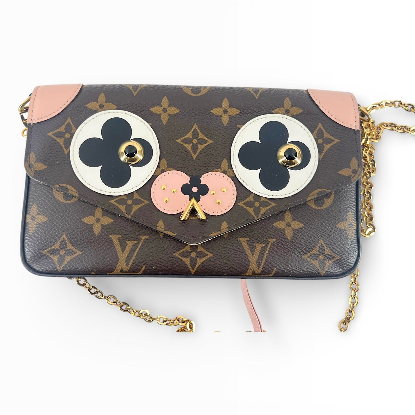 Louis Vuitton Félicie Pochette – Valentine Dog Edition