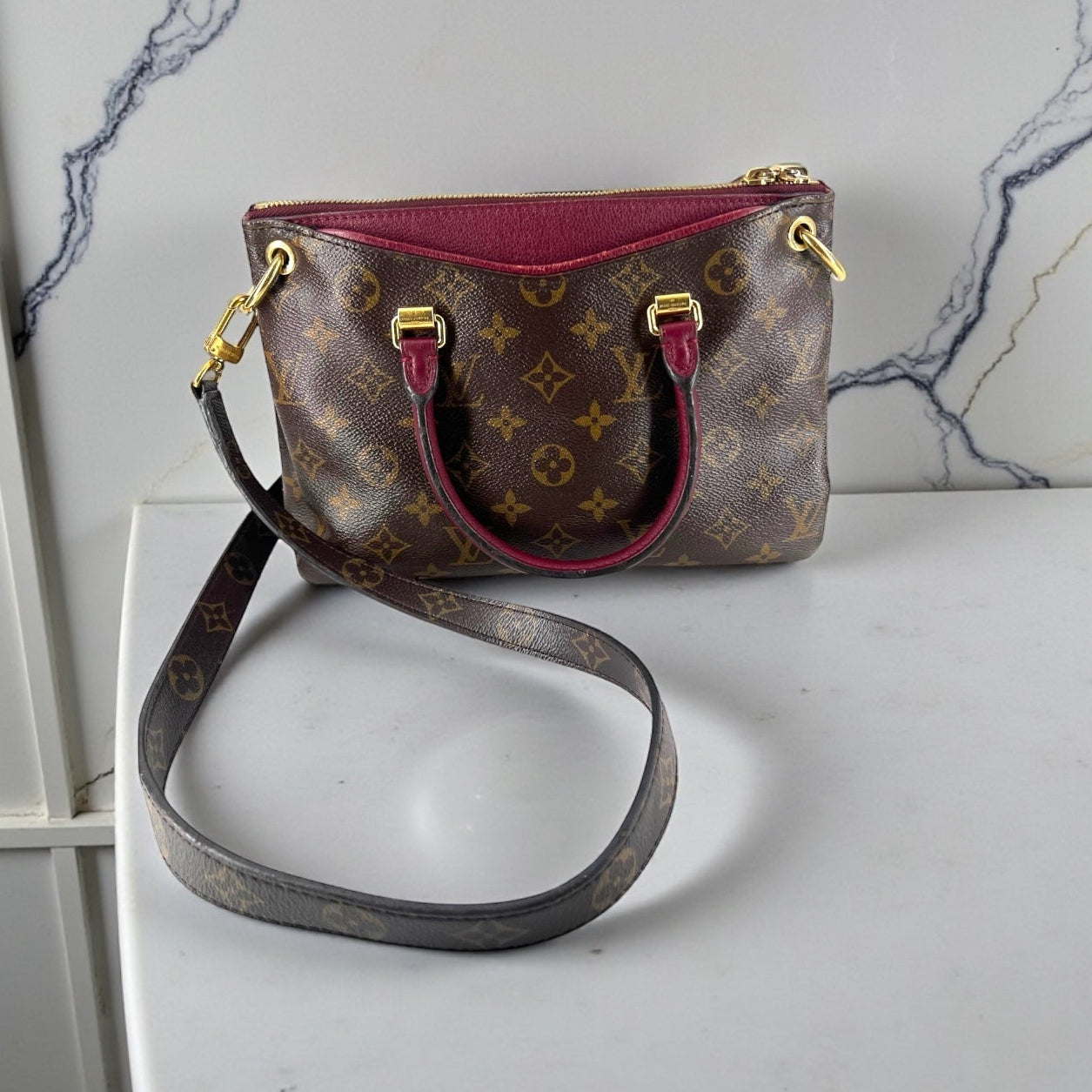 Louis Vuitton Pallas BB - Monogram Canvas
