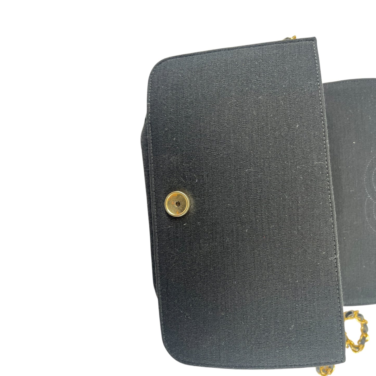 Chanel Matelassé One Flap Classic Schwarz