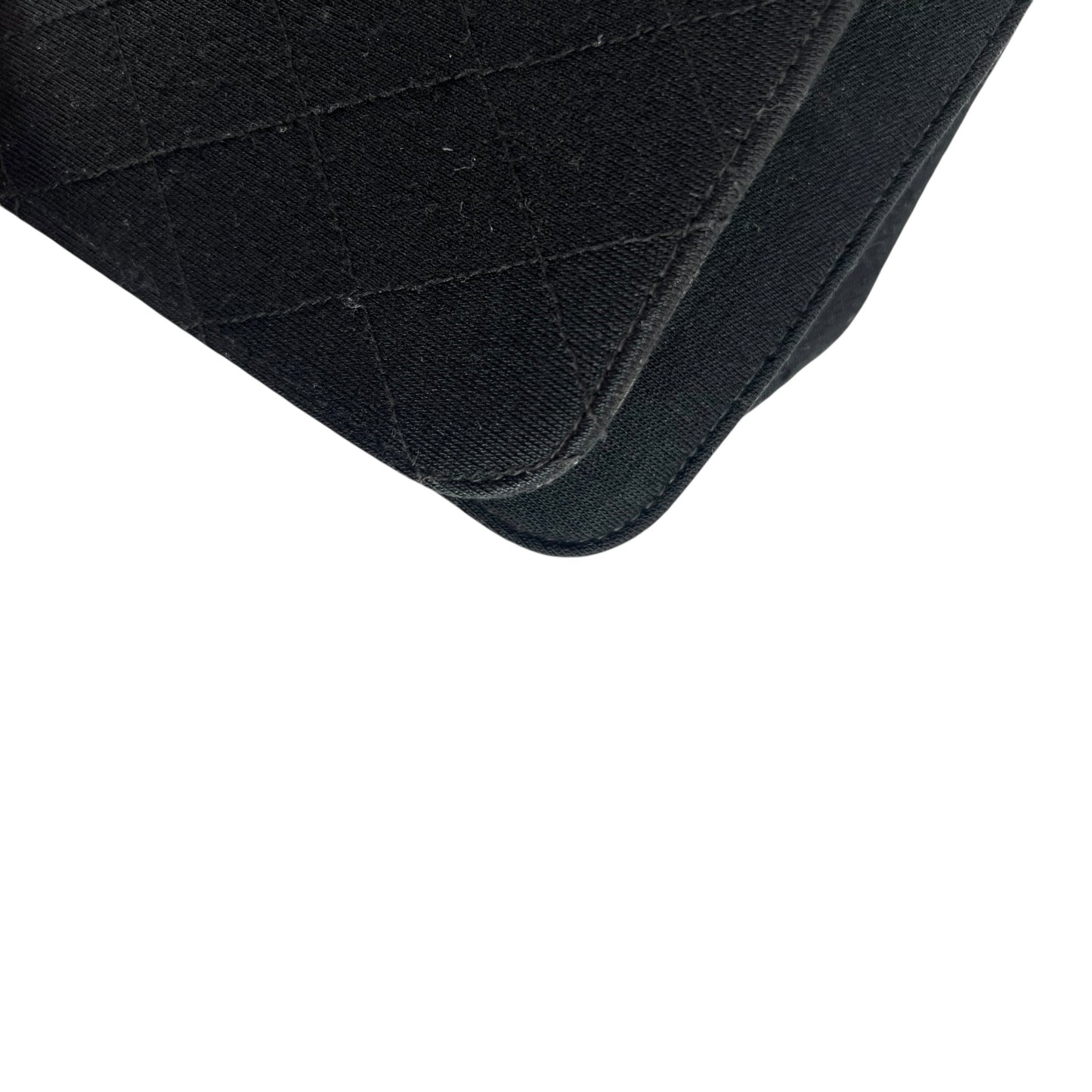 Chanel Matelassé One Flap Classic Schwarz
