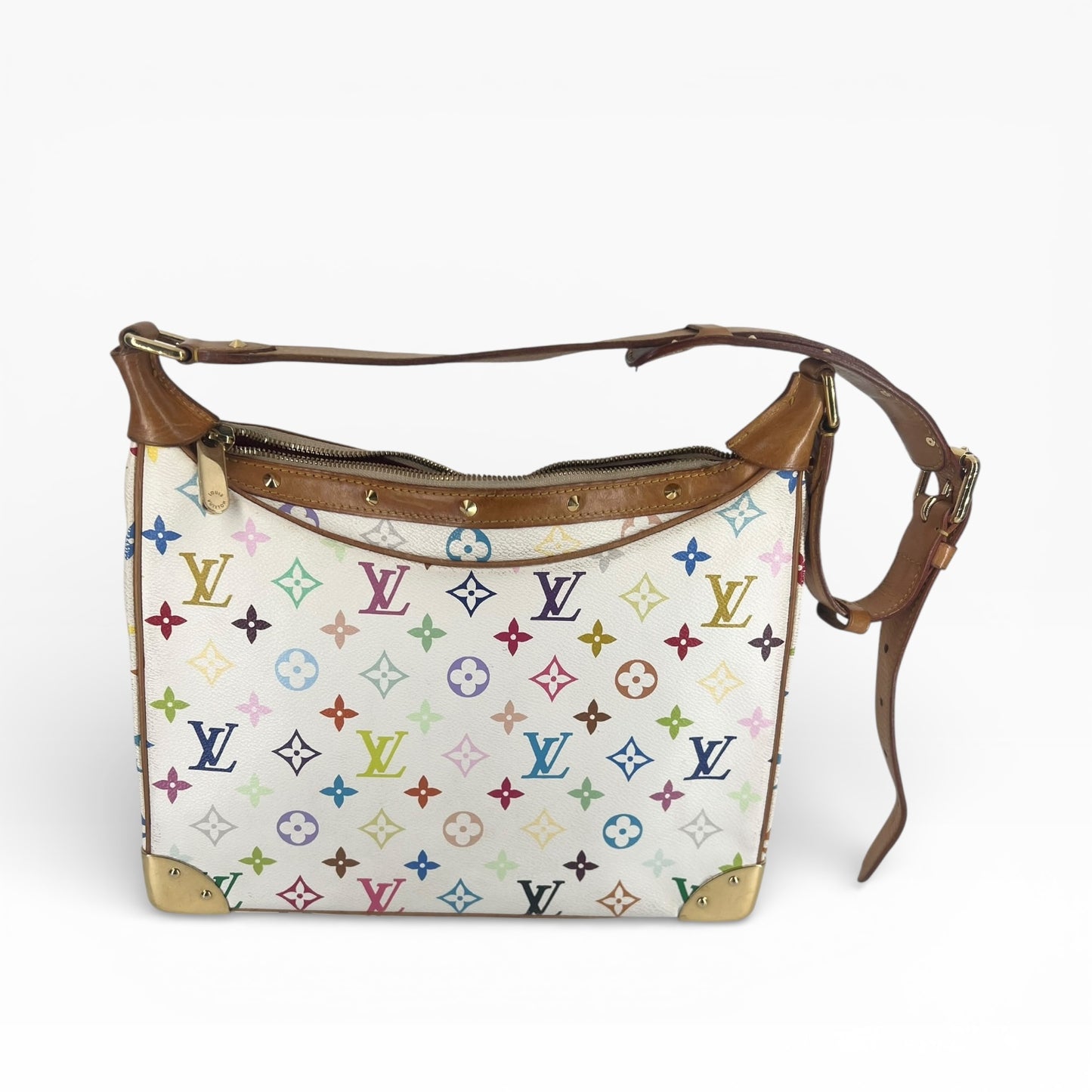 Louis Vuitton Boulogne – Takashi Murakami Multicolor (Weiß)