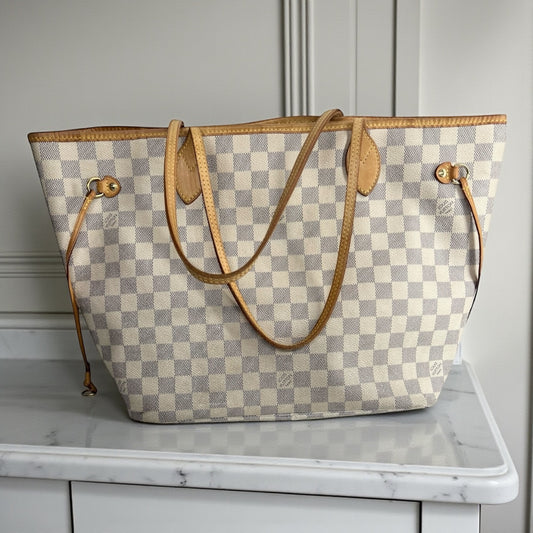Louis Vuitton Neverfull MM - Damier Azur