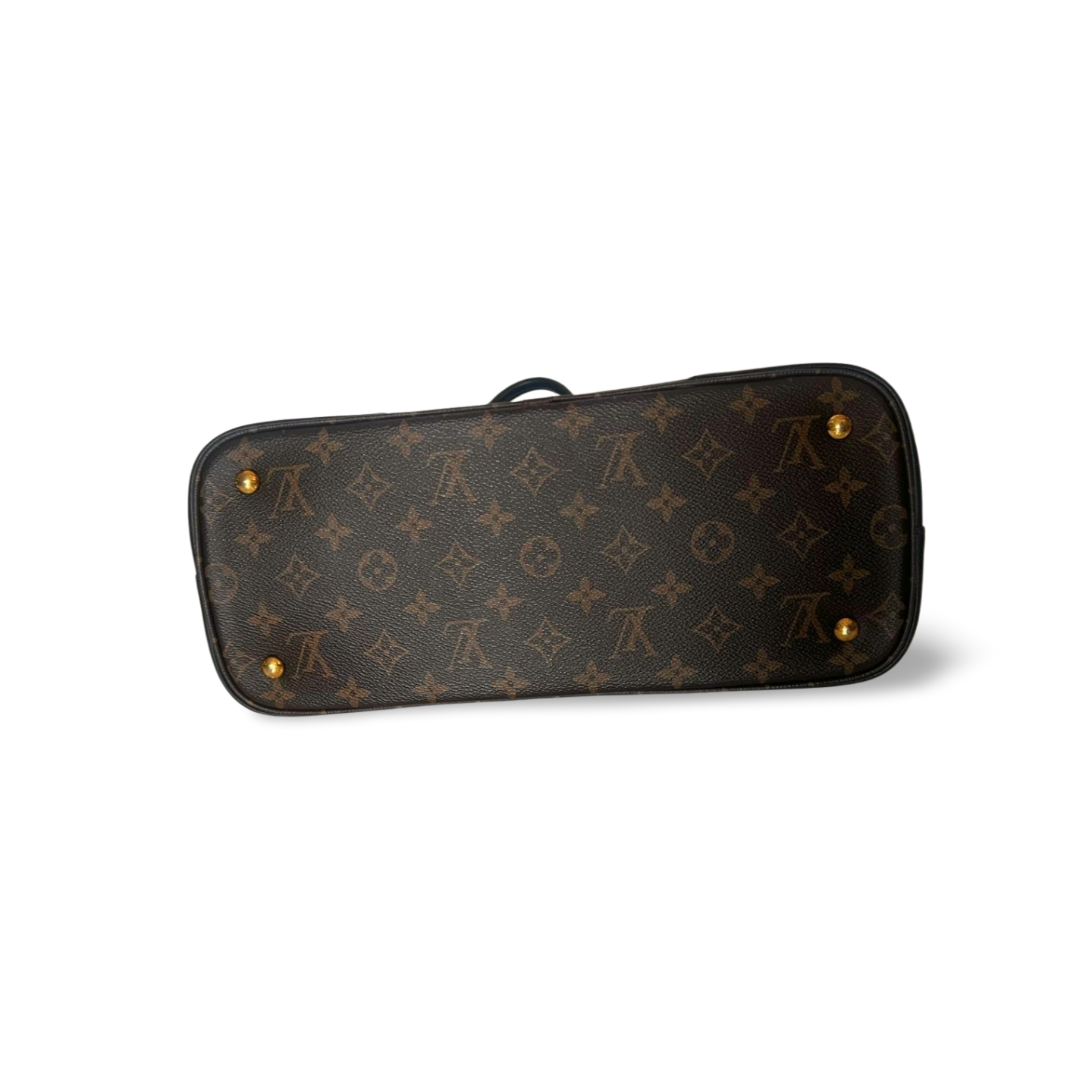 Louis Vuitton Flandrin Monogram mit Leder in Schwarz (Noir)