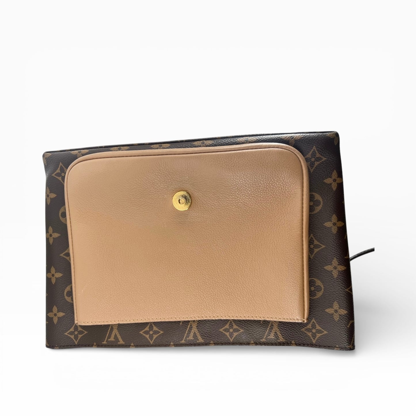 Louis Vuitton Marignan - Monogram Canvad und beiges Leder