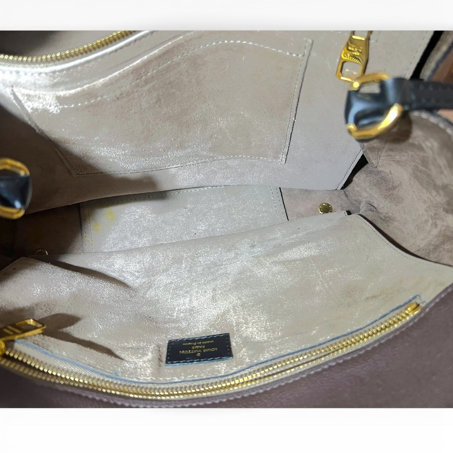 Louis Vuitton W Tote – Monogram Canvas und Veau Cachemire