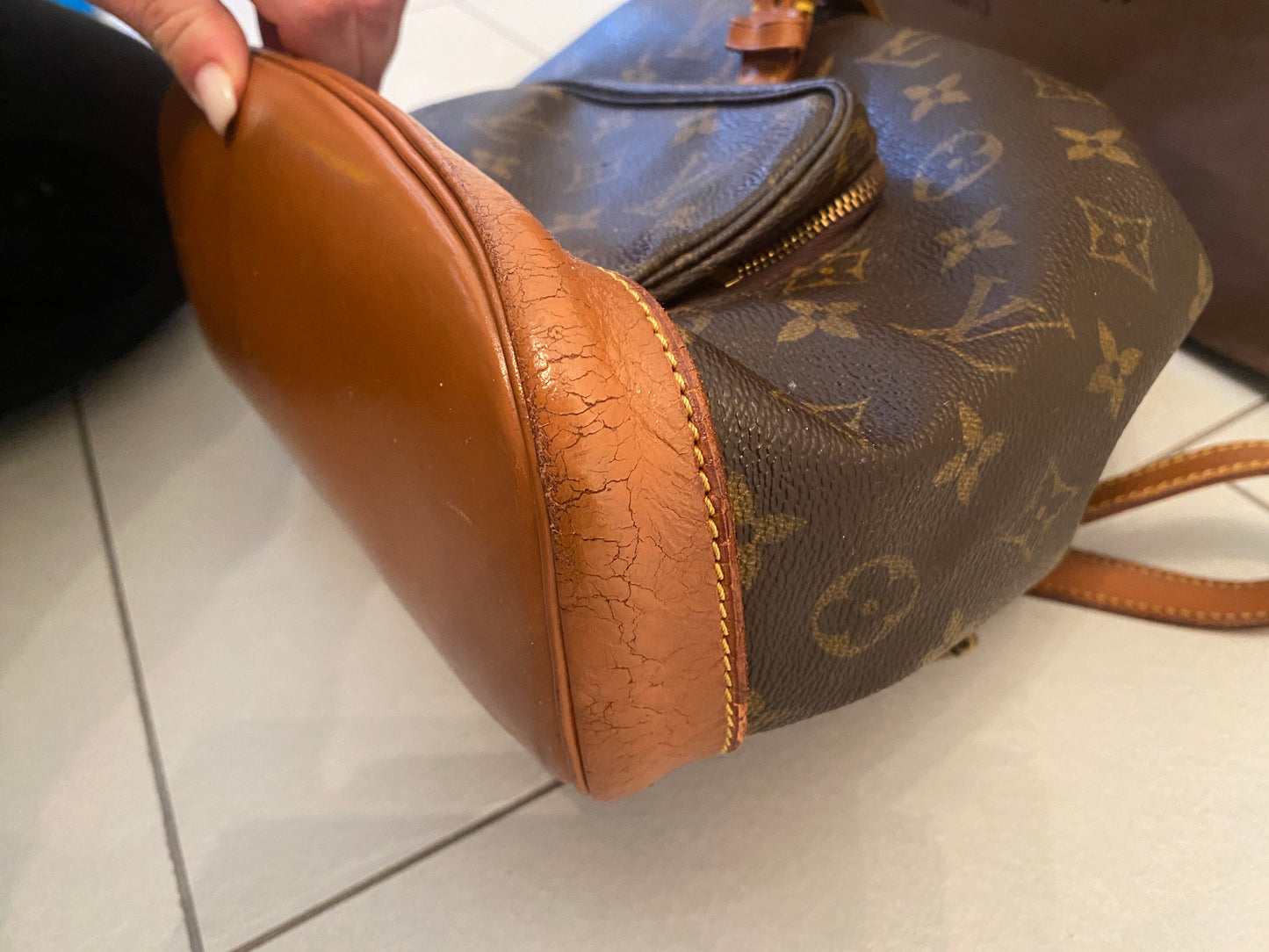 Louis Vuitton Montsouris MM Monogram Canvas