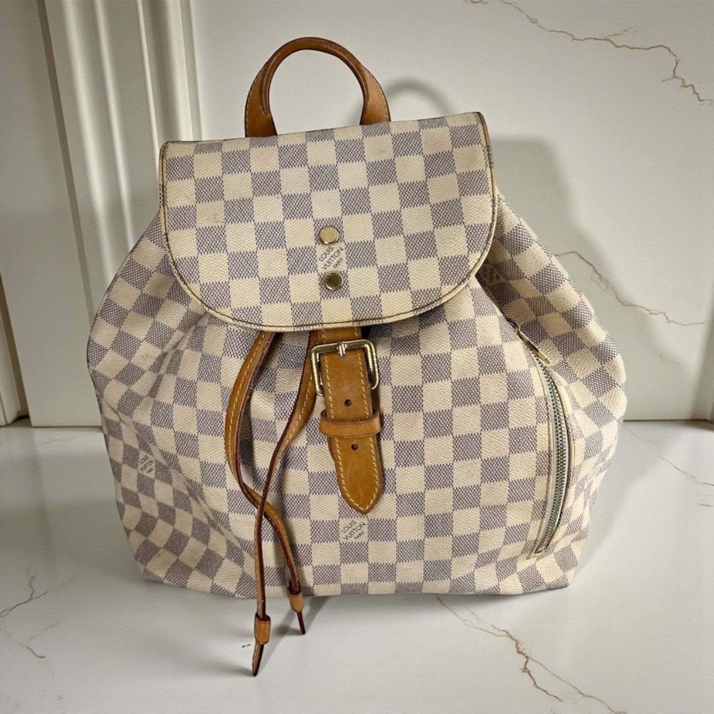 Louis Vuitton Sperone Rucksack - Damier Azur
