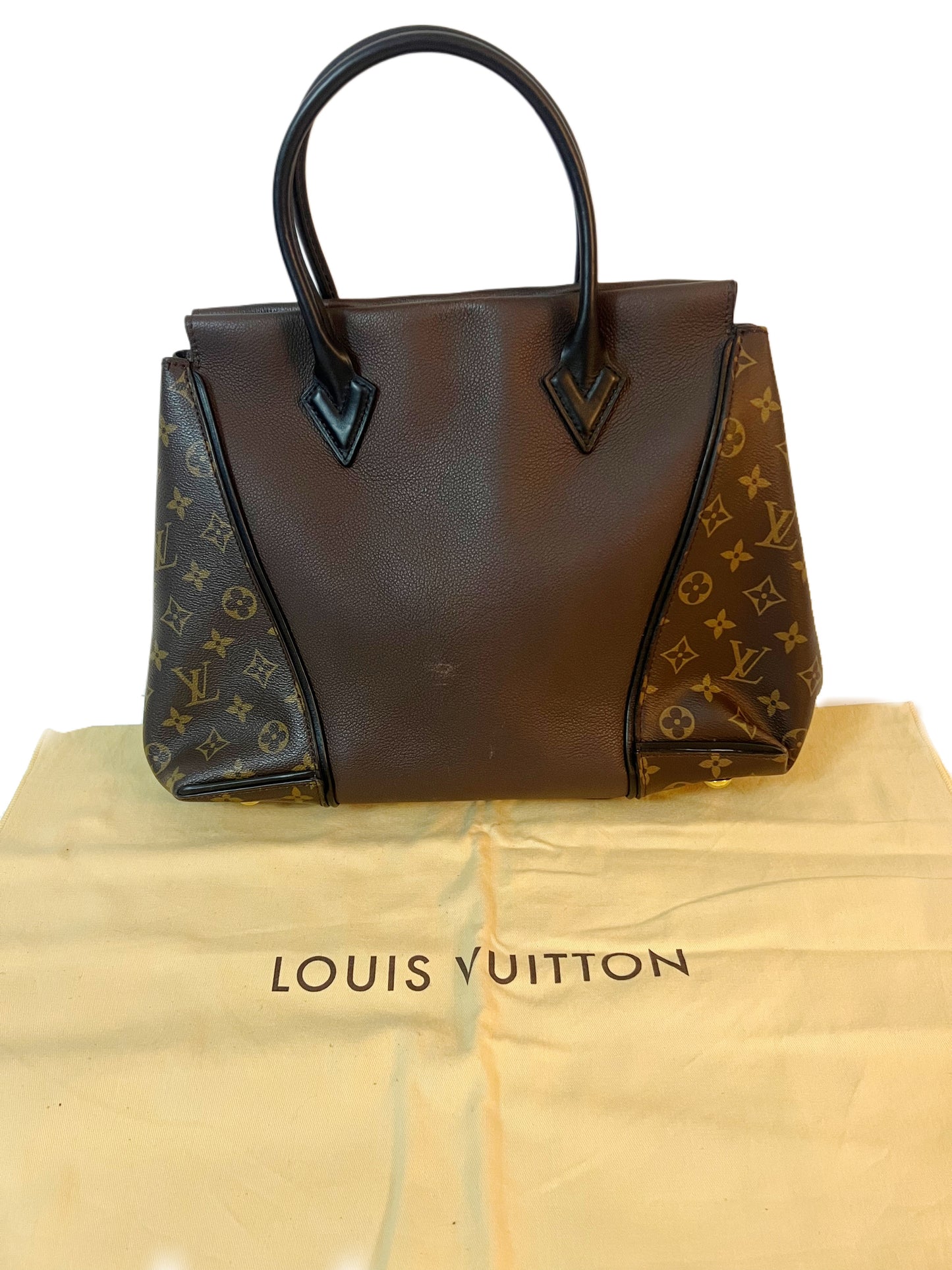 Louis Vuitton W Tote – Monogram Canvas und Veau Cachemire