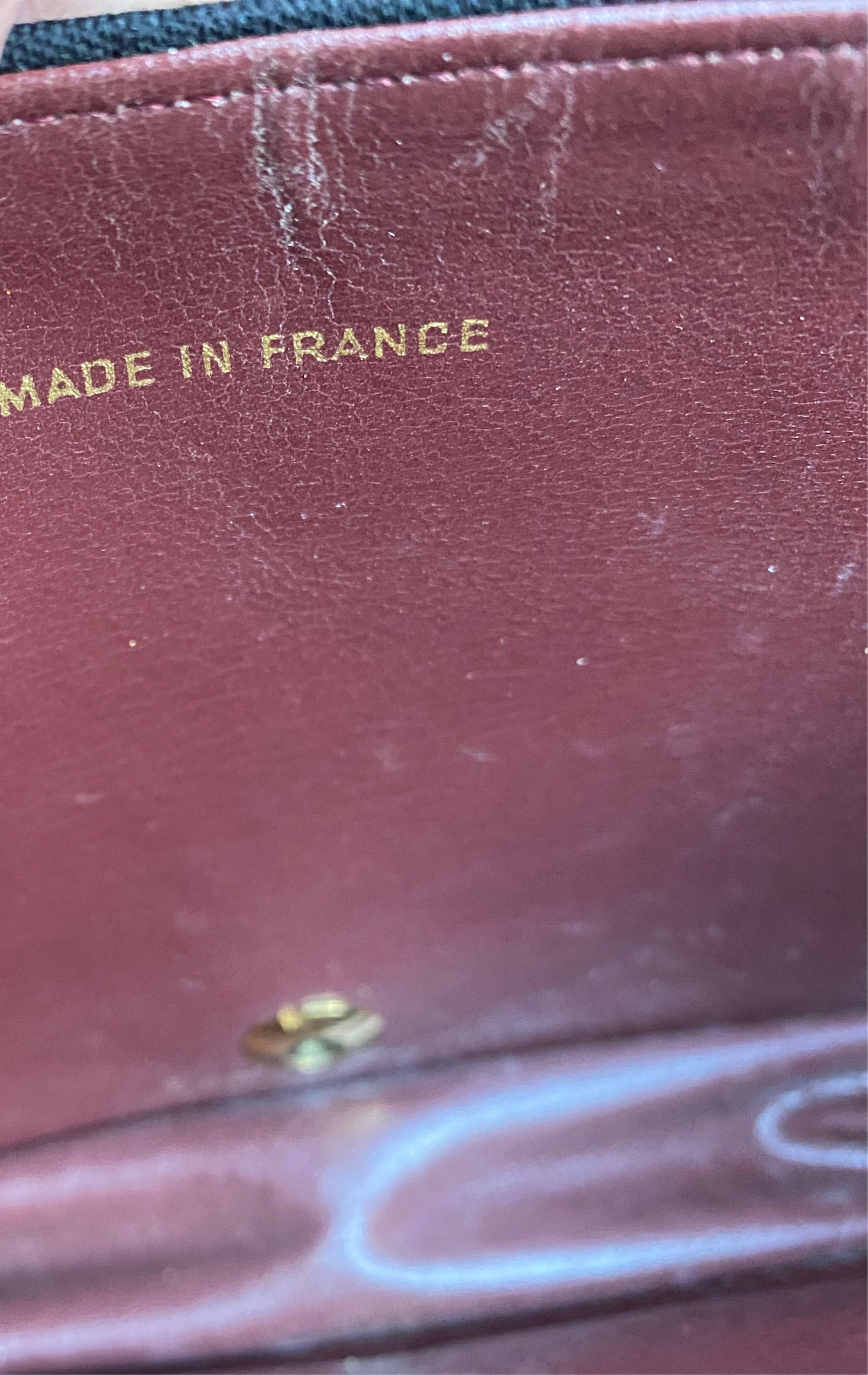 Chanel Matelassé One Flap Classic Schwarz