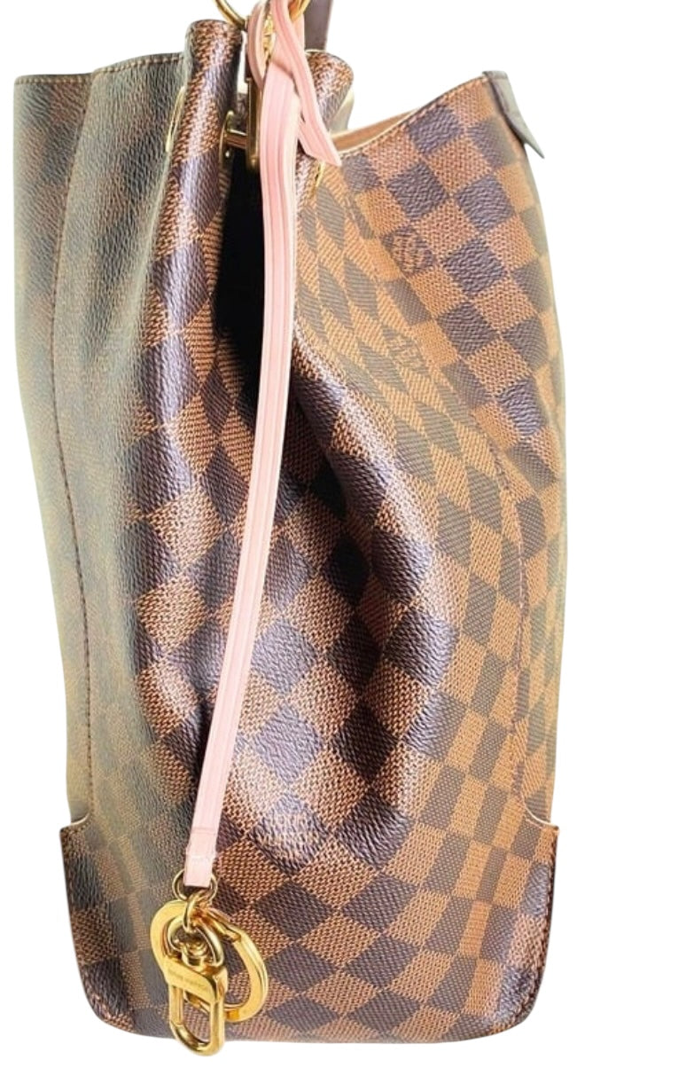 Louis Vuitton Kaisa Hobo Damier Ebene